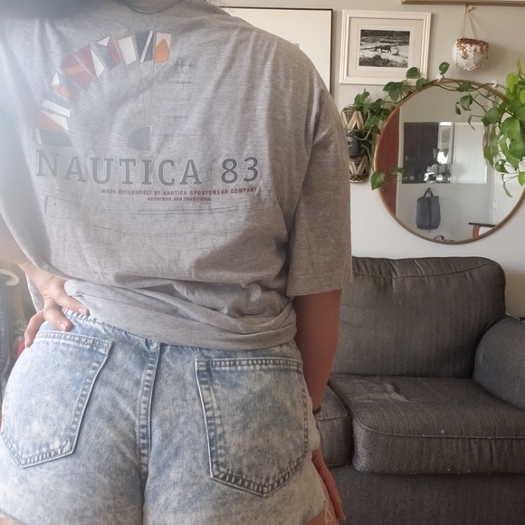 Y2K VINTAGE • nautica nautical flag shirt - Picture 3 of 12